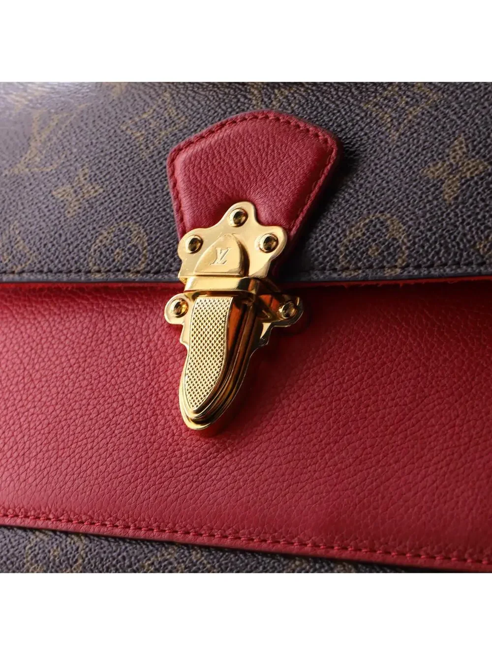 Louis Vuitton Victoire Handbag Canvas #202589L22B